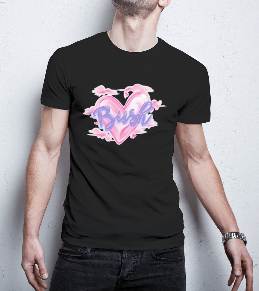 Bush Heart Clouds 90s Rock Gavin Rossdale T-Shirt