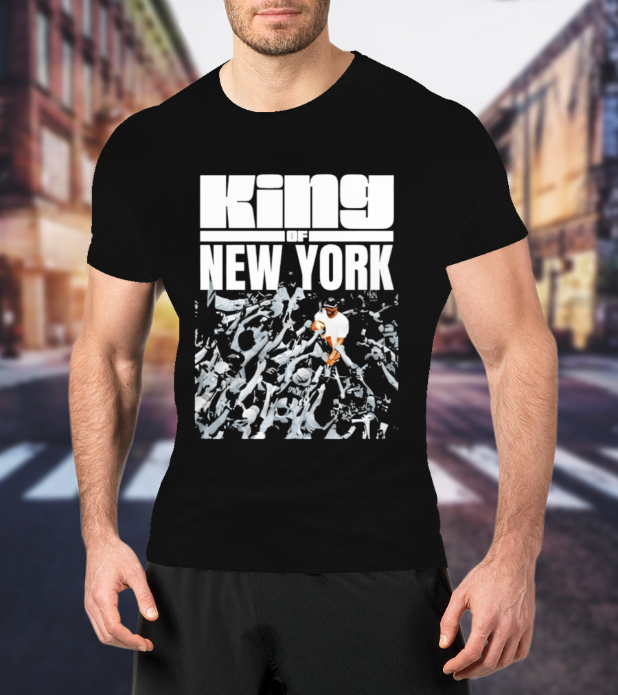 King Of New York Knicks Basketball Jalen Brunson T-Shirt