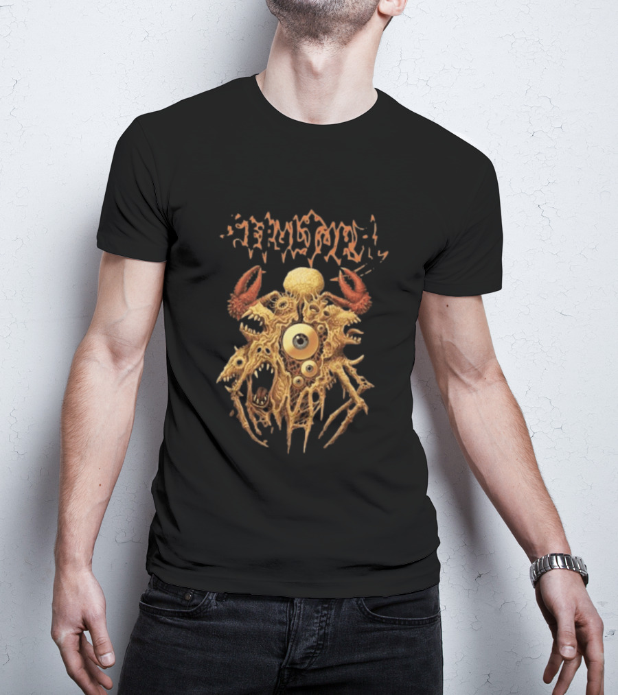 Sepultura Under A Pale Gray Sky We Shall Arise Crustacean T-Shirt