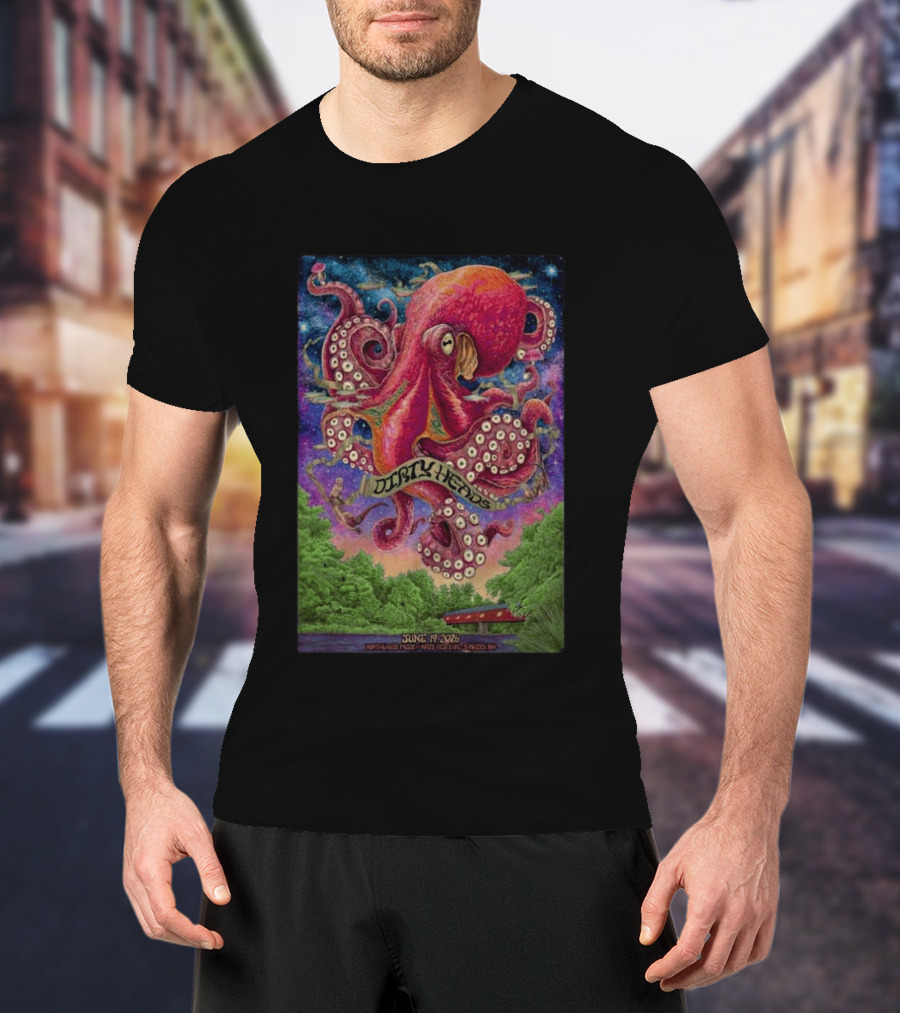 Dirty Heads Northlands Music June 19 2026 Swanzey NH Octopus T-Shirt