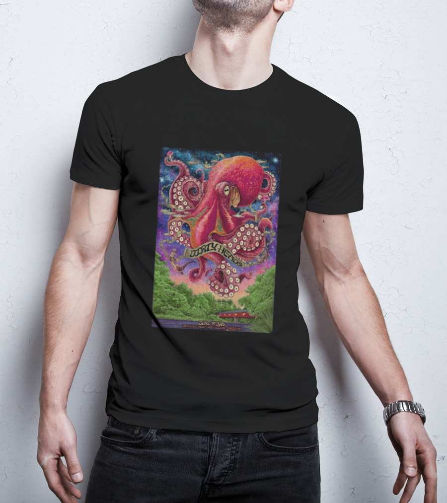 Dirty Heads Northlands Music June 19 2026 Swanzey NH Octopus T-Shirt