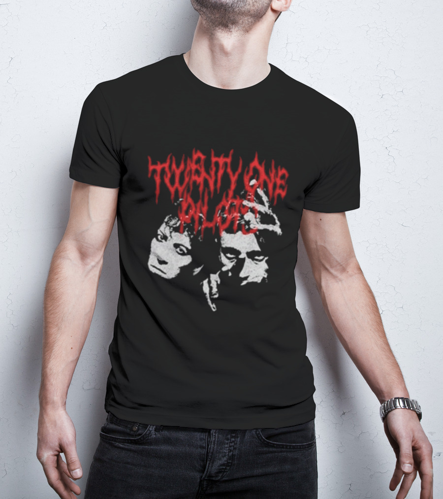Rawfear Moves Me Twenty One Pilots Distorted Faces T-Shirt