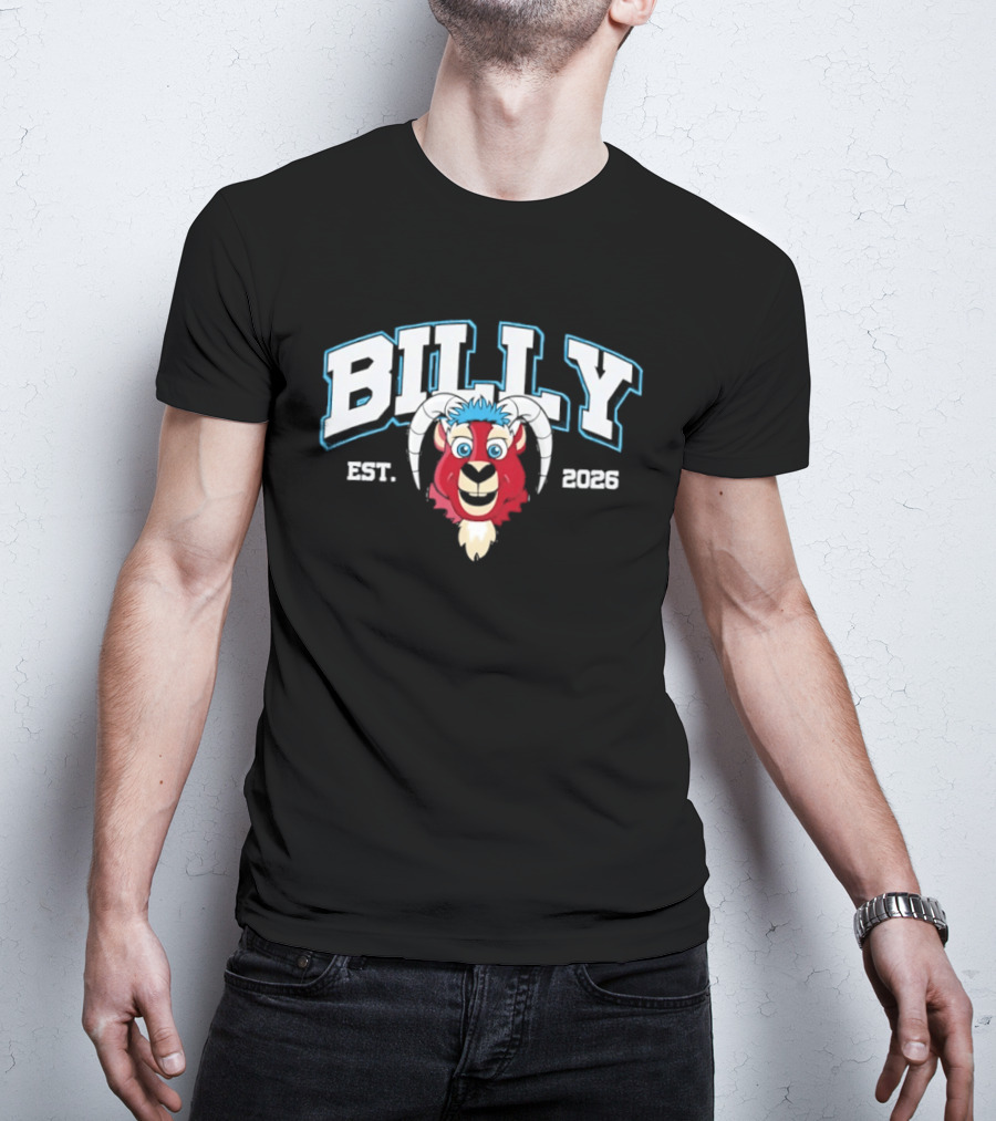 Billy New Mexico Goatheads Hockey Est 2026 T-Shirt