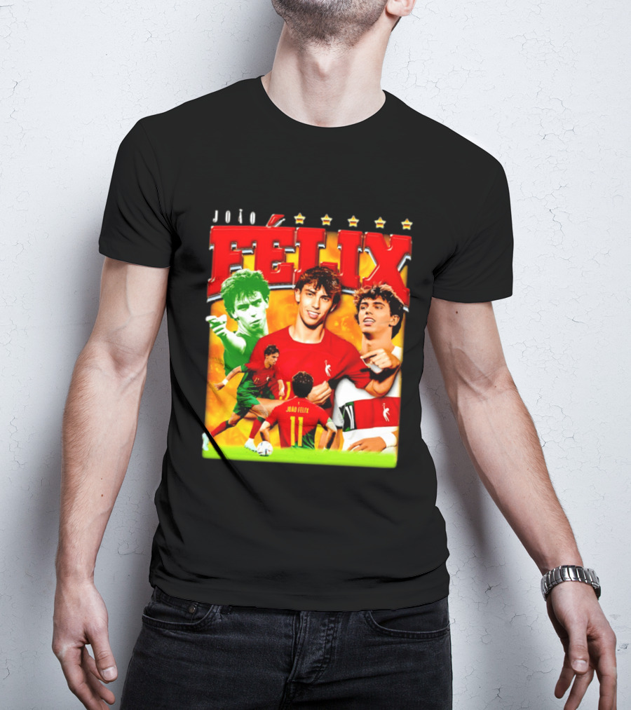 Joao Felix Portugal National Team Football Star T-Shirt