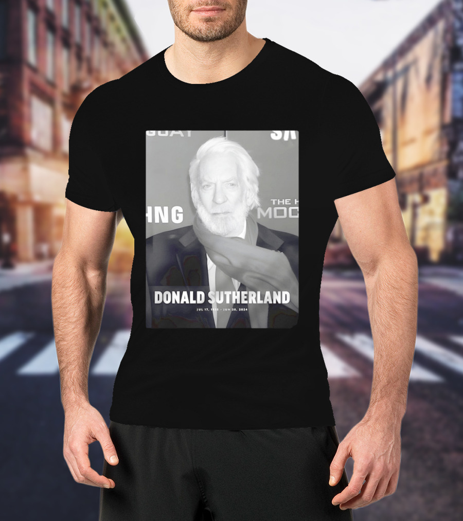 Donald Sutherland 1935 2024 Memorial T-Shirt