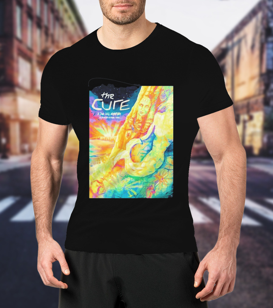The Cure Isle Of Wight Festival Newport June 21 2026 Psychedelic T-Shirt