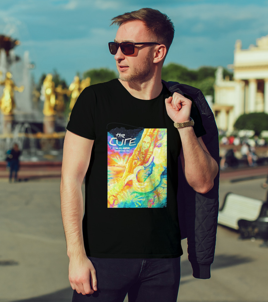 The Cure Isle Of Wight Festival Newport June 21 2026 Psychedelic T-Shirt