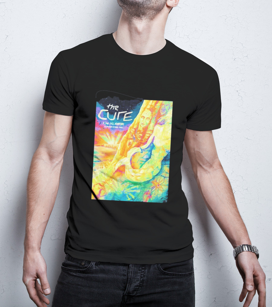 The Cure Isle Of Wight Festival Newport June 21 2026 Psychedelic T-Shirt
