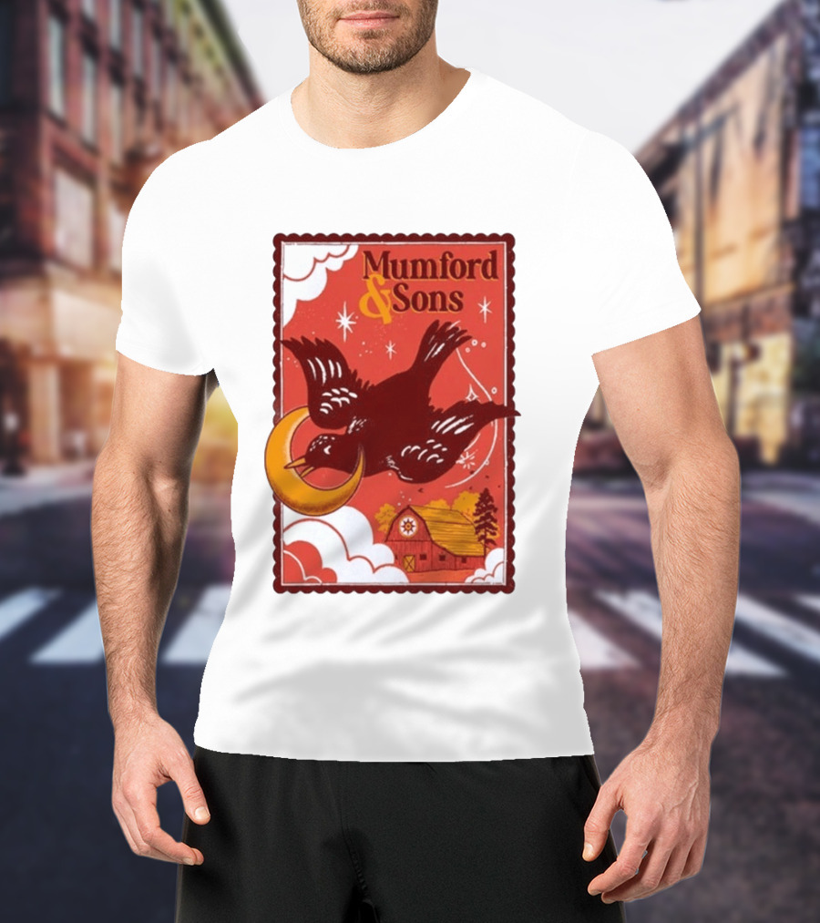 Mumford And Sons Concert June 20 2026 Hershey PA Barn And Bird T-Shirt