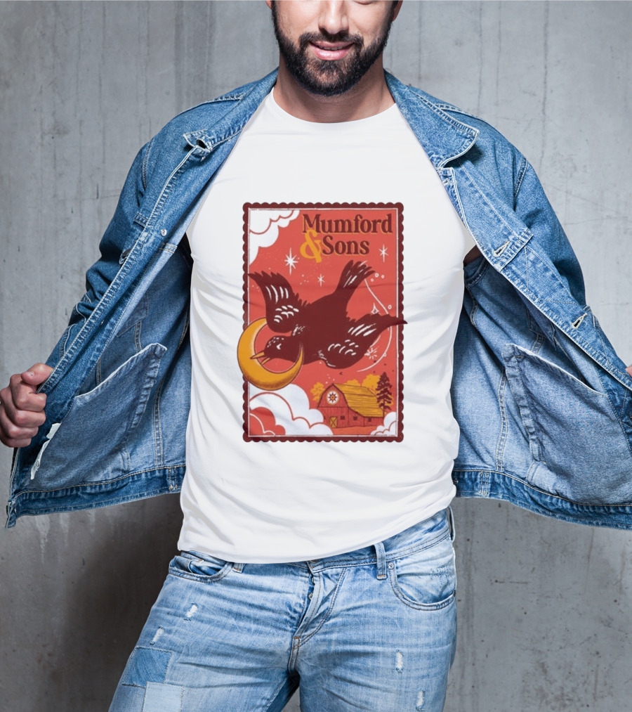 Mumford And Sons Concert June 20 2026 Hershey PA Barn And Bird T-Shirt
