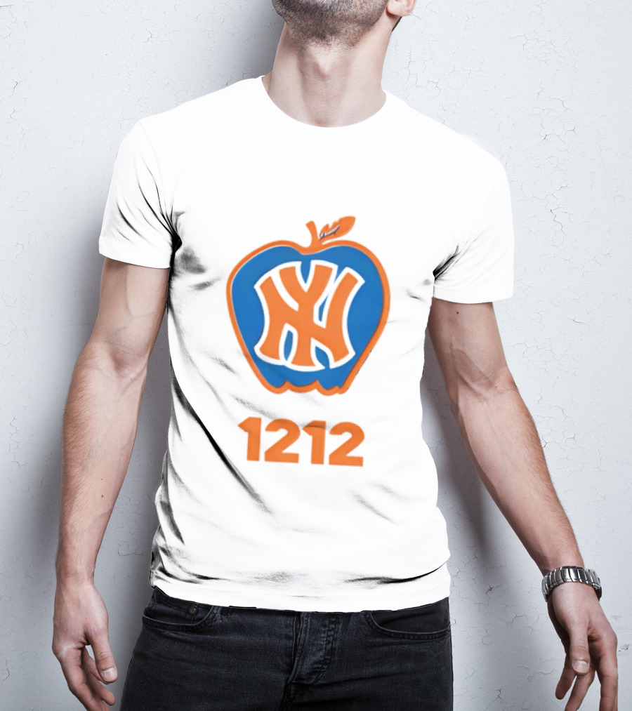 New York City Yankees Apple Baseball MLB 1212 T-Shirt