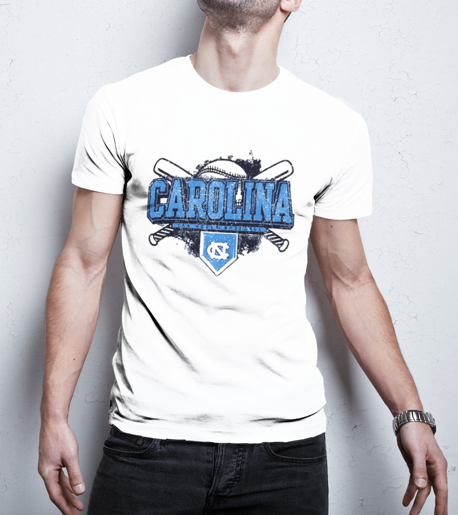 North Carolina Tar Heels Baseball UNC NCAA Carolina Tar Heels T-Shirt