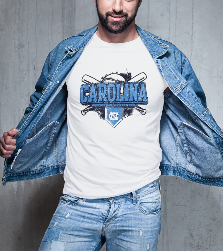 North Carolina Tar Heels Baseball UNC NCAA Carolina Tar Heels T-Shirt