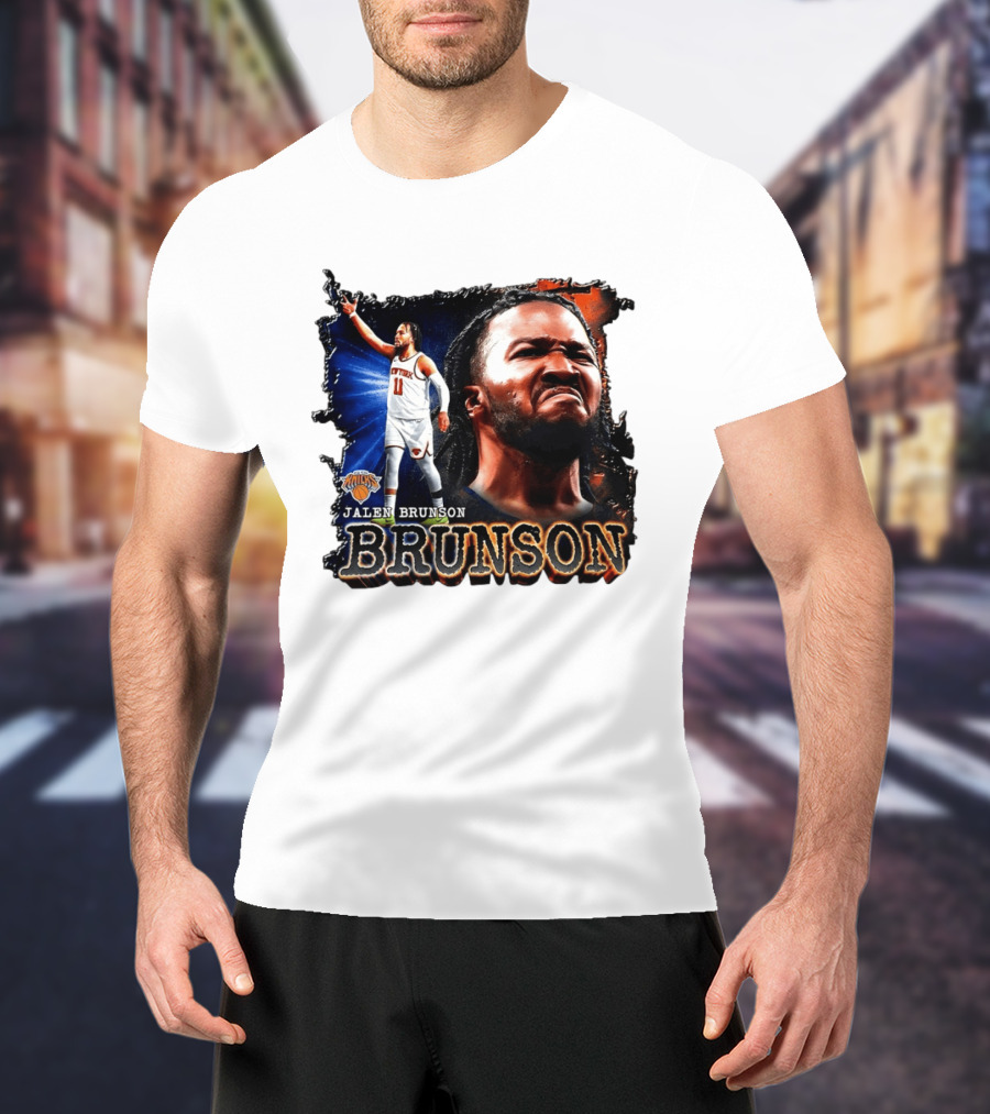 Jalen Brunson New York Knicks NBA Basketball Player Brunson Knicks T-Shirt