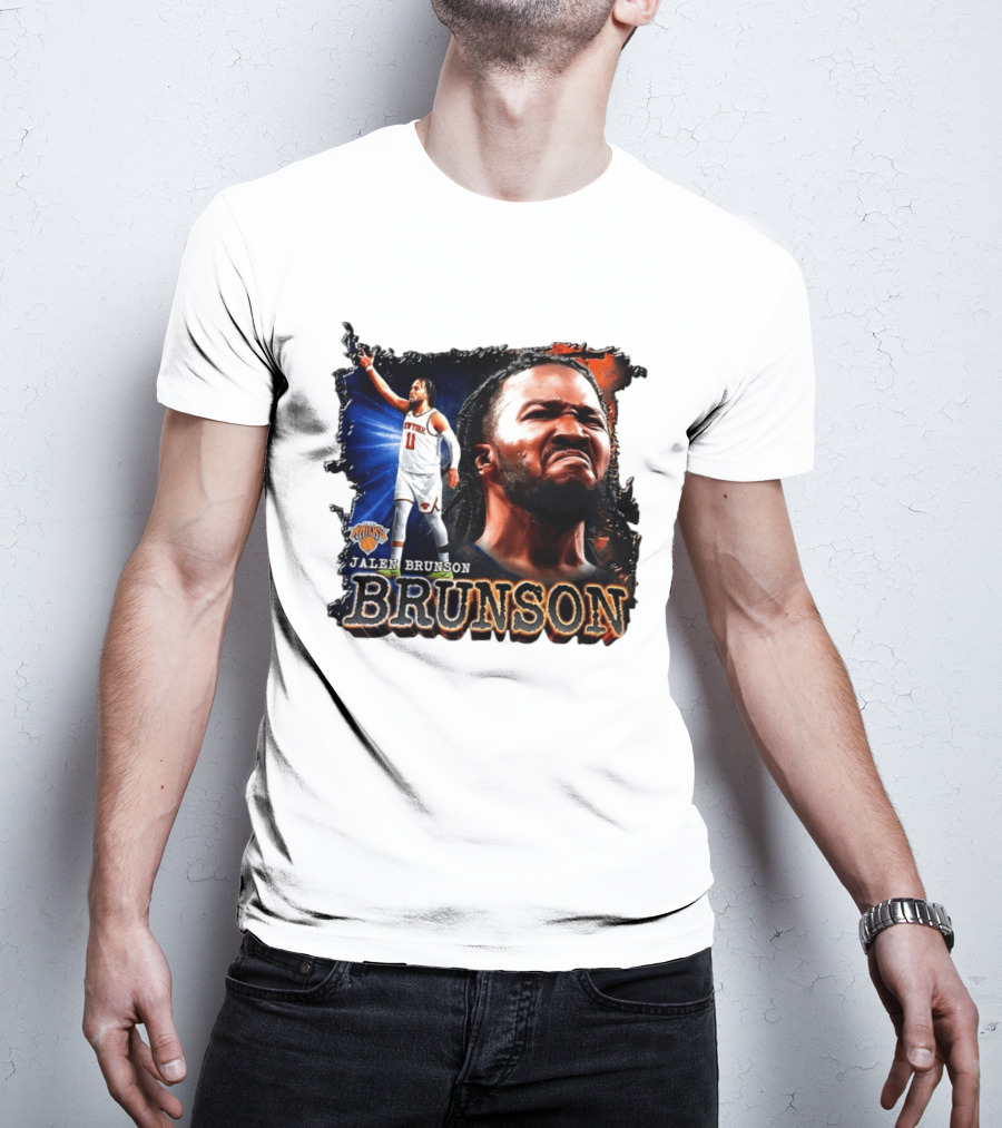 Jalen Brunson New York Knicks NBA Basketball Player Brunson Knicks T-Shirt