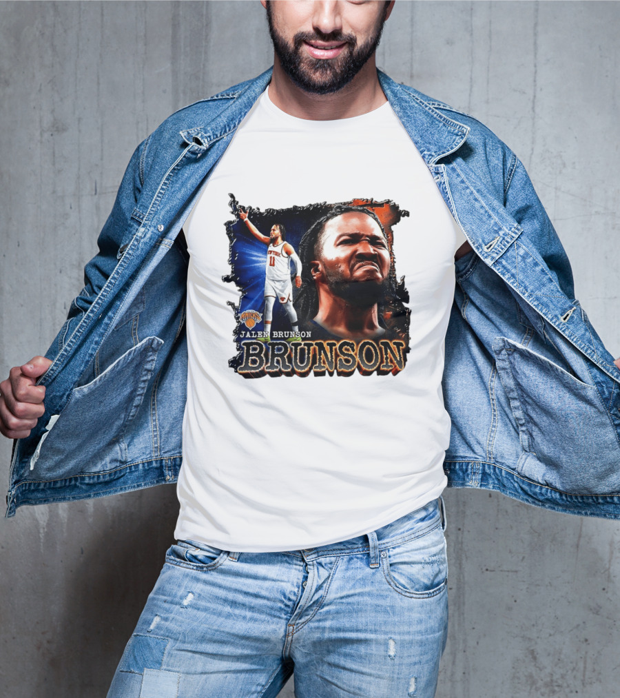 Jalen Brunson New York Knicks NBA Basketball Player Brunson Knicks T-Shirt