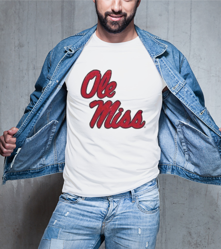 Grateful Dead Ole Miss Rebels Bears Collaboration 2 T-Shirt