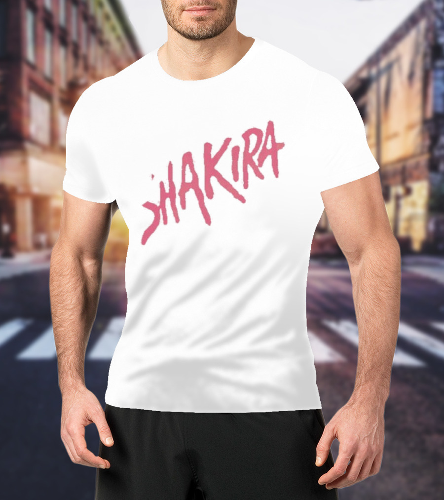 Shakira Las Mujeres Ya No Lloran World Tour Neon T-Shirt