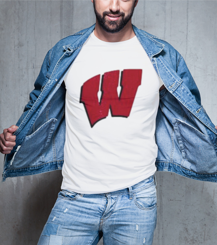 Grateful Dead Bears Wisconsin Badgers Collaboration T-Shirt