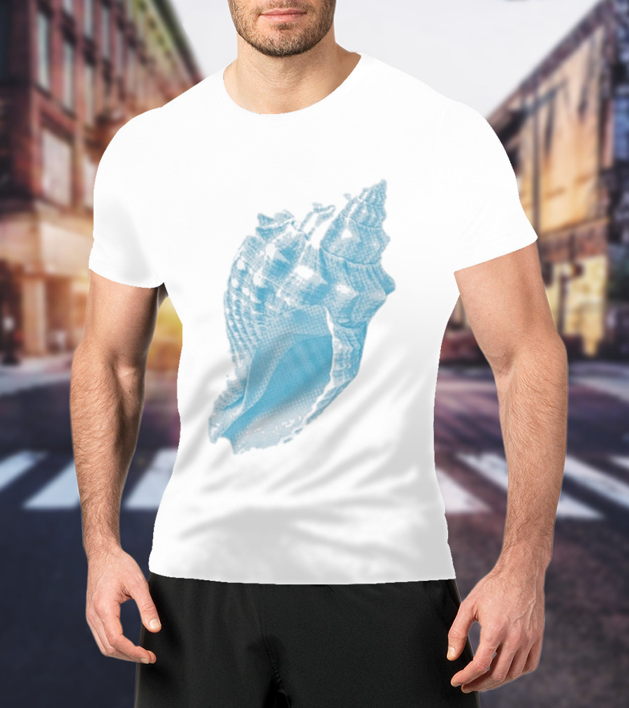 Sonder Haus Ocean Blue Conch T-Shirt