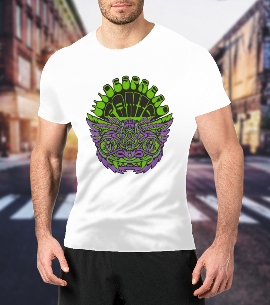 Widespread Panic Red Rocks Amphitheatre June 26 28 2026 Psychedelic Owl Totem T-Shirt
