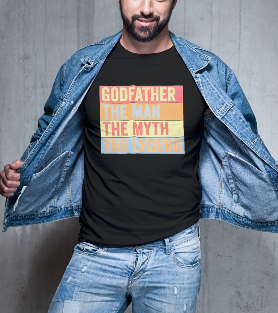 Godfather The Man The Myth The Legend T-Shirt