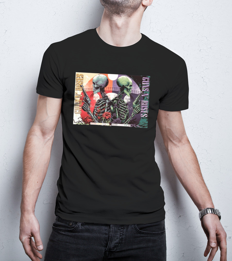 Guns N' Roses Amsterdam Ziggo Dome June 18 And 20 2026 Event T-Shirt