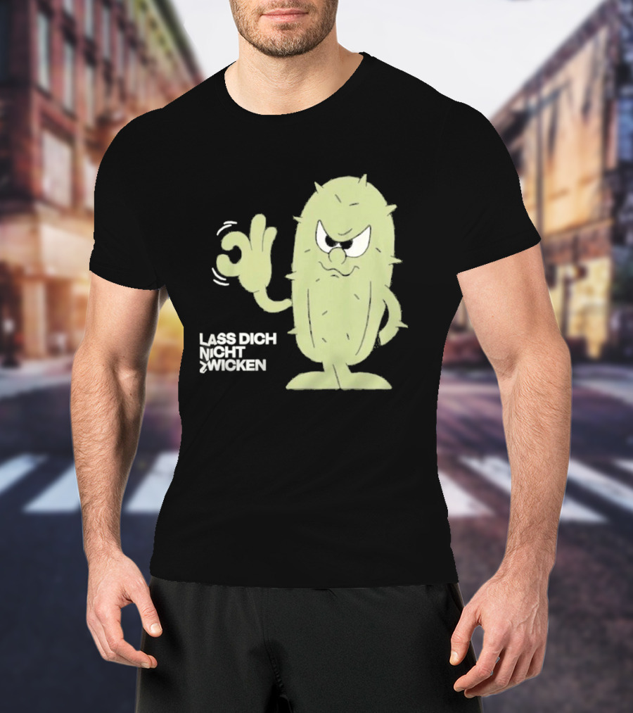 Lustiger Kaktus Lass Dich Nicht Zwicken T-Shirt