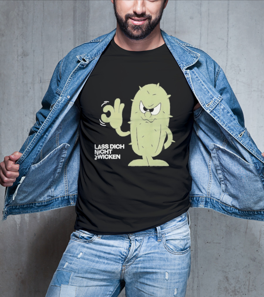 Lustiger Kaktus Lass Dich Nicht Zwicken T-Shirt