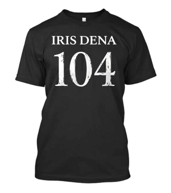 IRIS DENA 104 Metallic Numbers T-Shirt