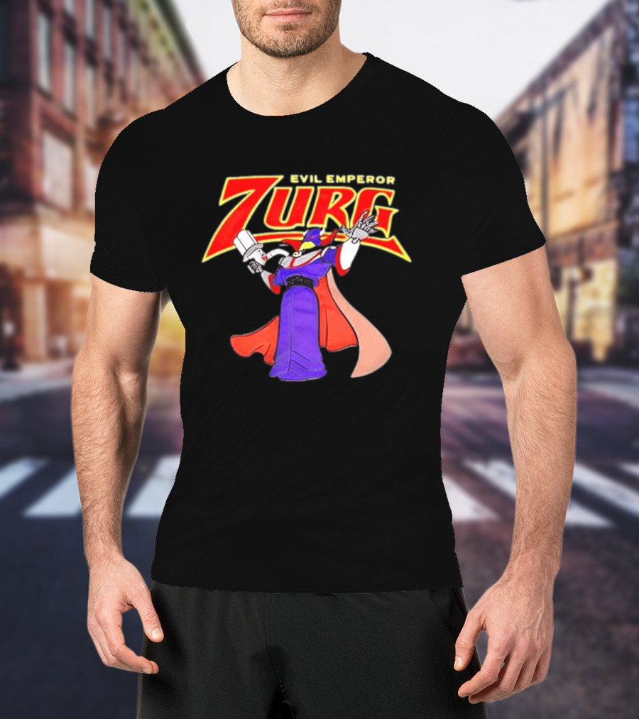 Disney Pixar Toy Story Evil Emperor Zurg Mesh Jersey Zurg Costume Villain Dress Up T-Shirt