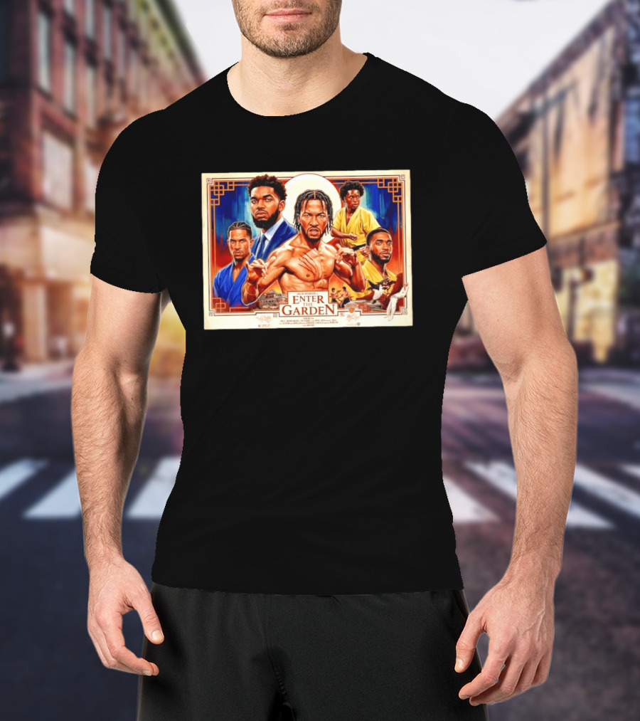 Jalen Brunson Enter The Garden Movie Martial Arts T-Shirt