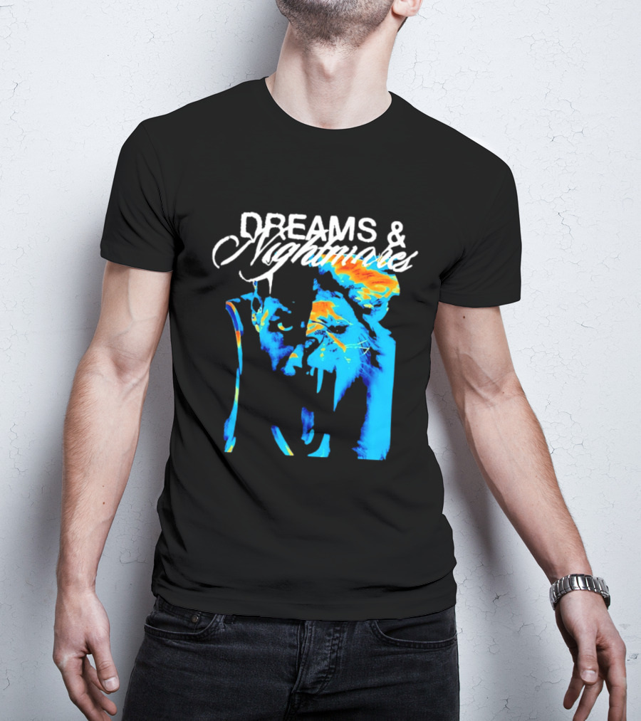 LeBron James Los Angeles Lakers Dreams Nightmares Watercolor Artistry T-Shirt