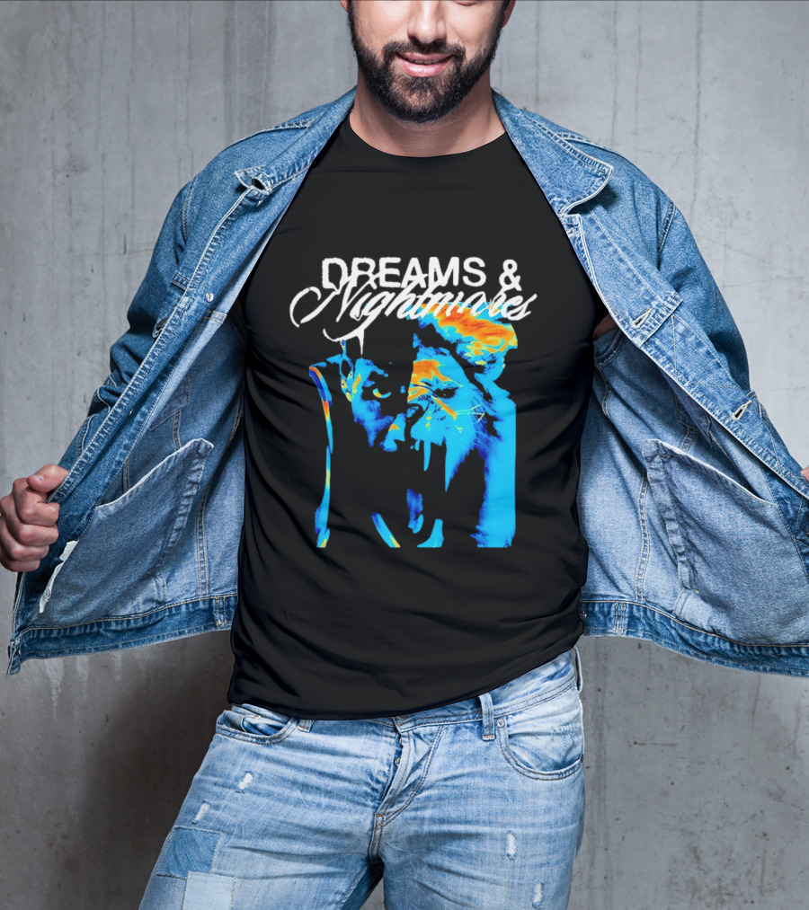 LeBron James Los Angeles Lakers Dreams Nightmares Watercolor Artistry T-Shirt