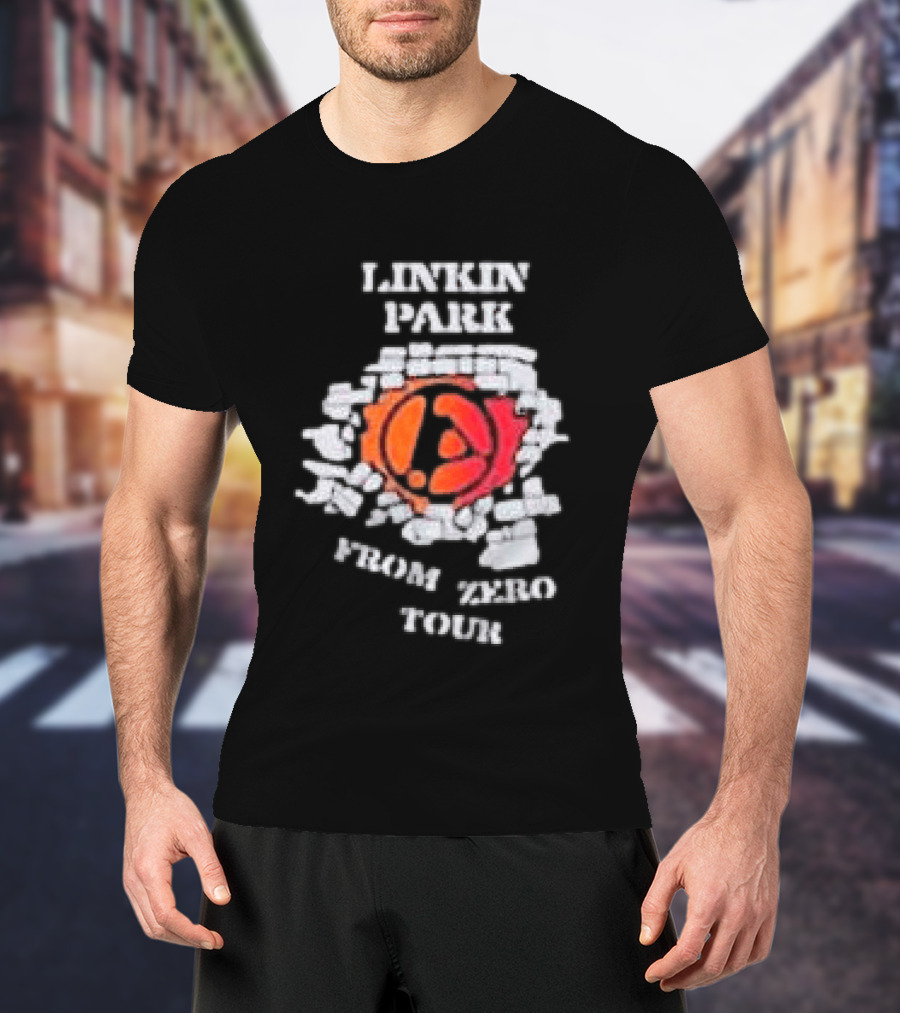 Linkin Park Deus Ex Machina Madrid Spain 2026 From Zero Metal Worker T-Shirt
