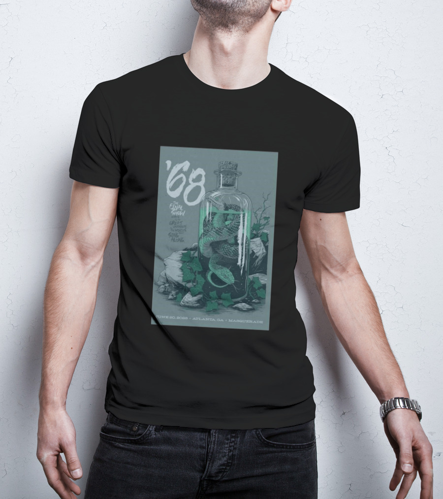 ʼ68 The Final Show June 20 2026 Atlanta GA Masquerade Snake In Bottle T-Shirt
