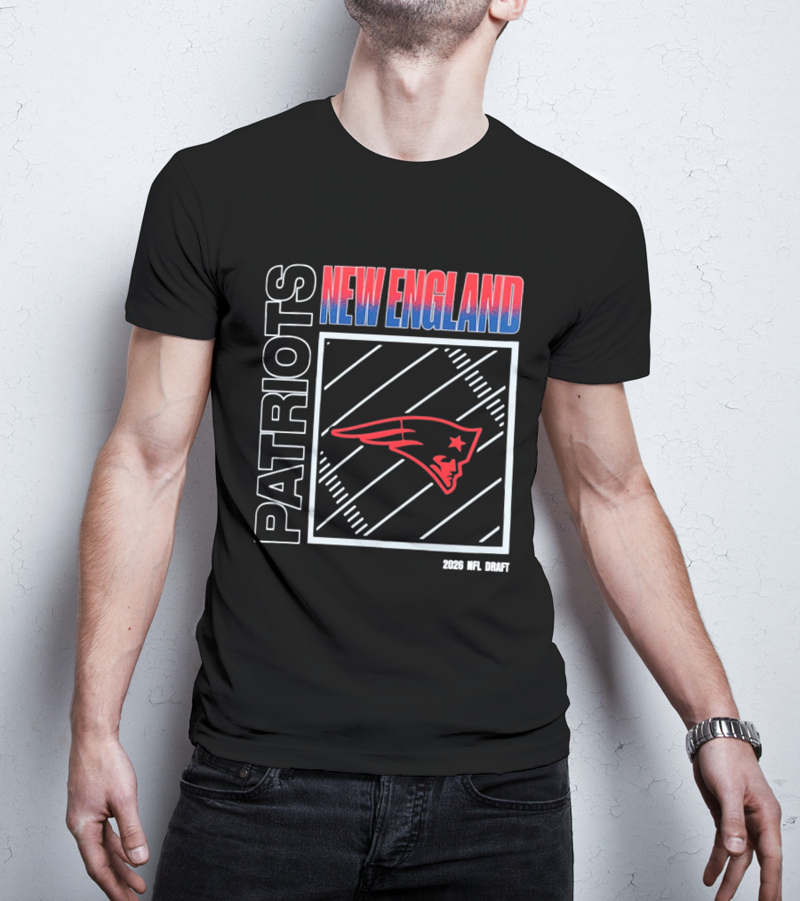 New England Patriots 2026 NFL Draft T-Shirt