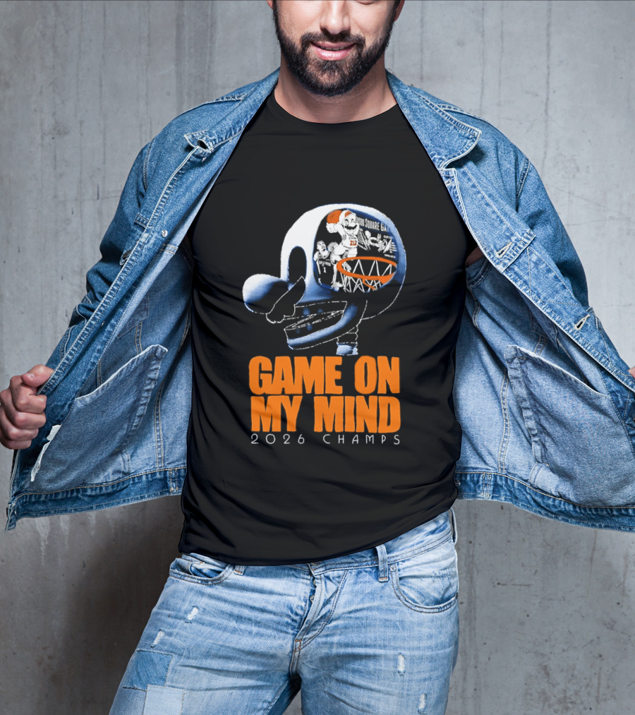 NY Knicks Mario Game On My Mind 2026 Champs T-Shirt