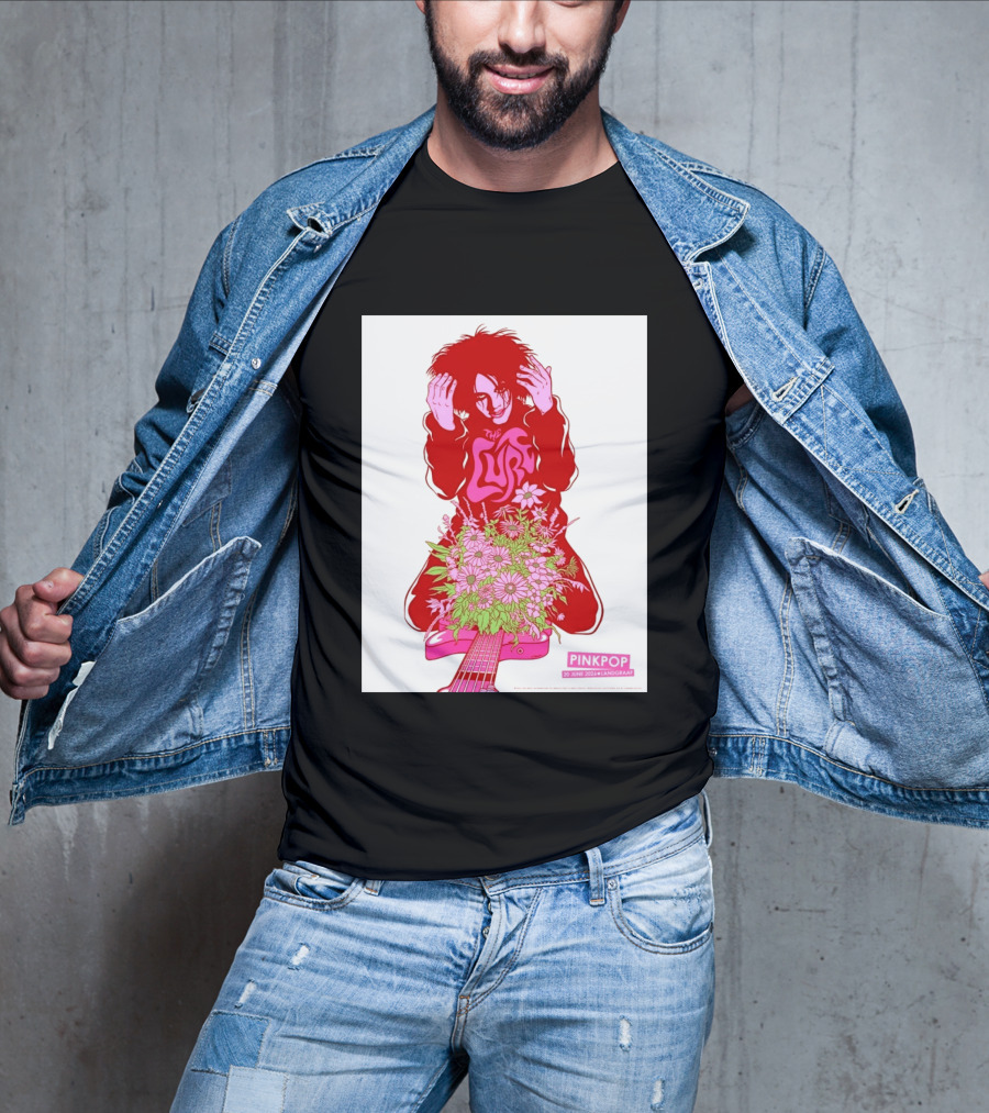 The Cure Pinkpop Festival Landgraaf Netherlands 20 June 2026 Exclusive Flowers And Guitar T-Shirt