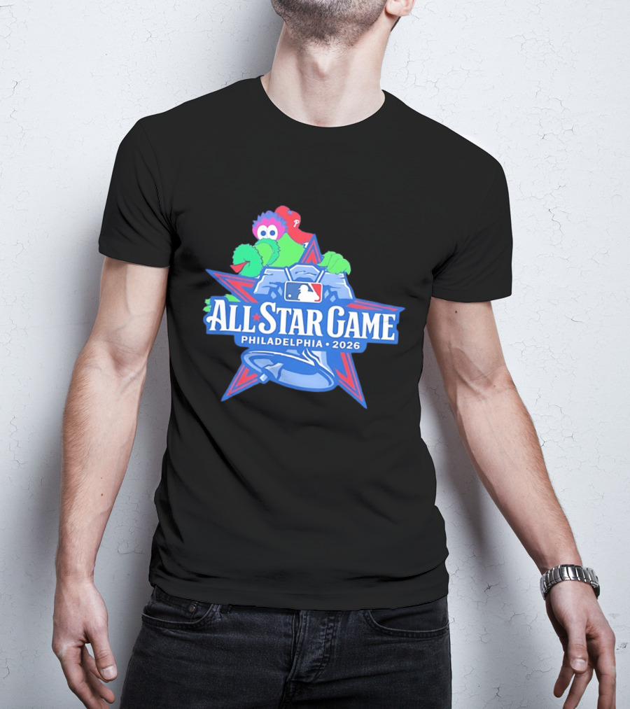 Phillie Phanatic All Star Game Philadelphia 2026 MLB T-Shirt