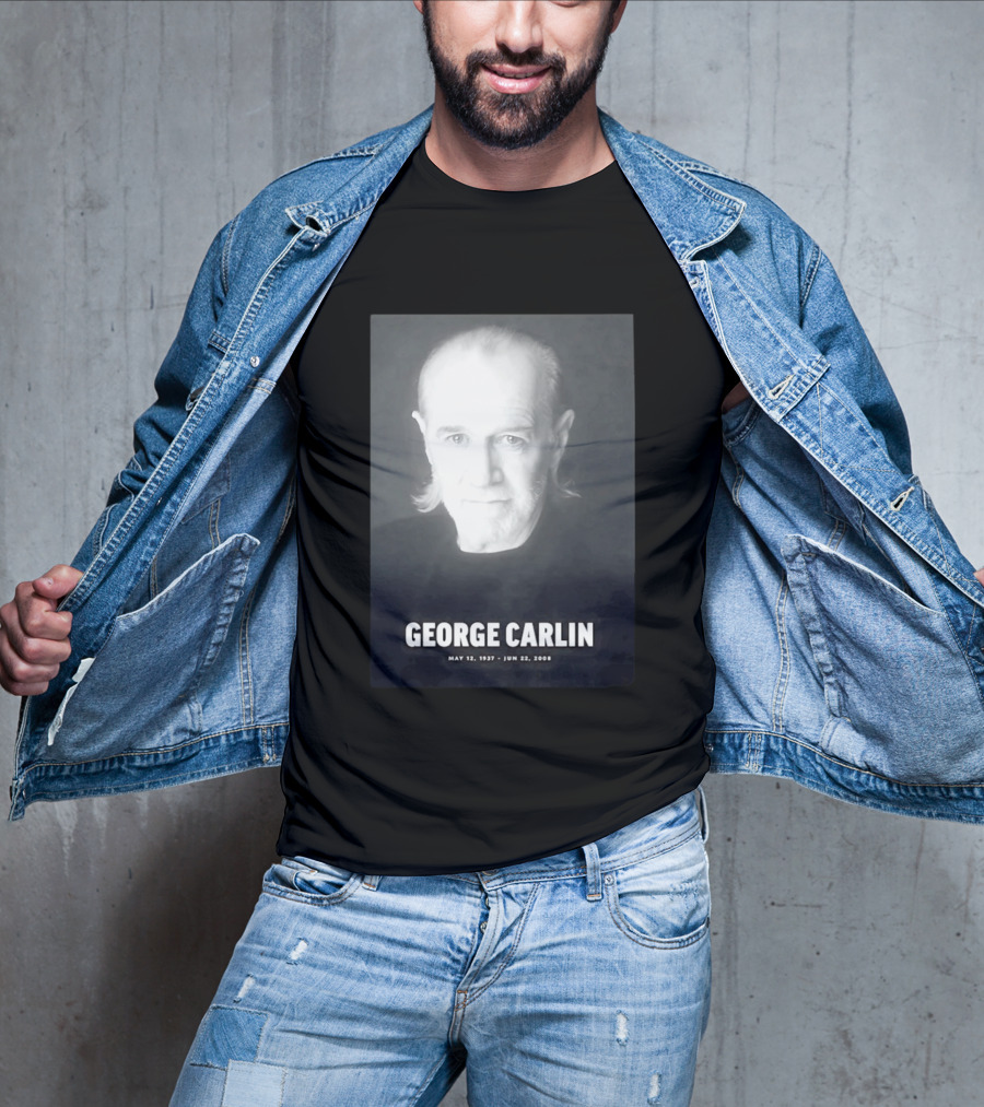 George Carlin May 12 1937 Jun 22 2008 T-Shirt