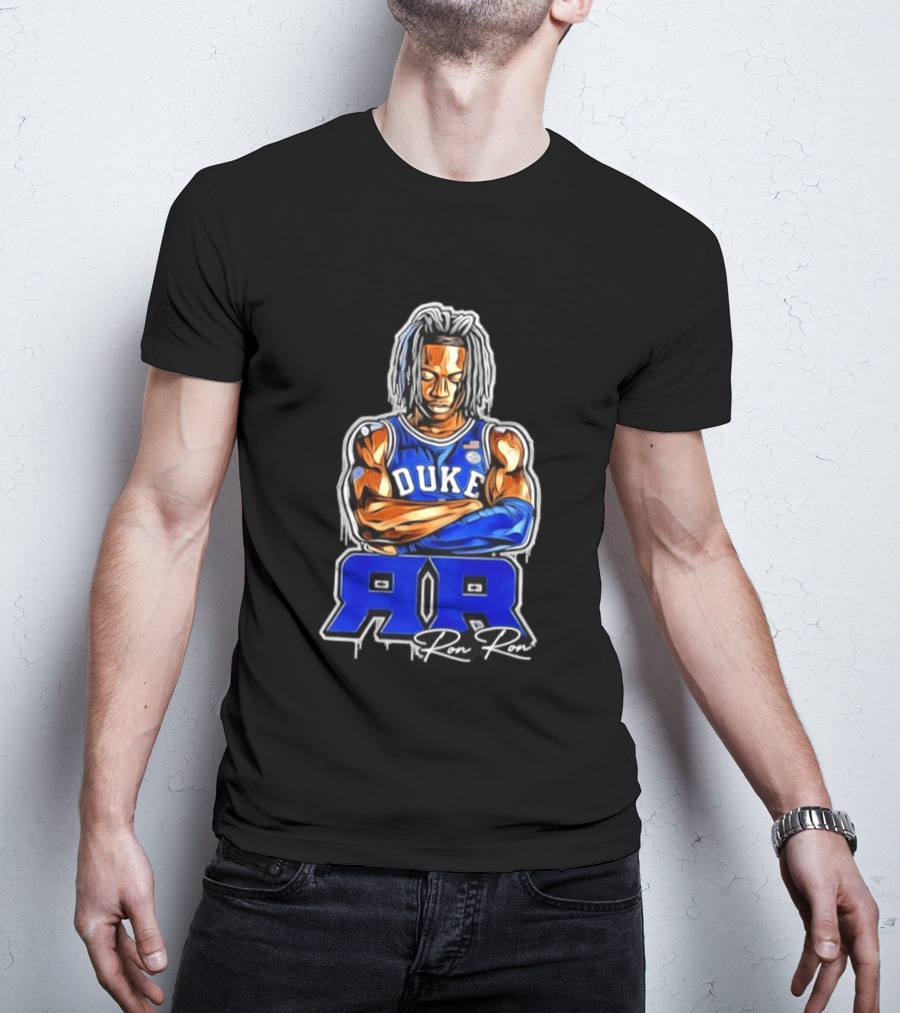 Ron Ron Deron Rippey Jr Duke Blue Devils Basketball Player T-Shirt