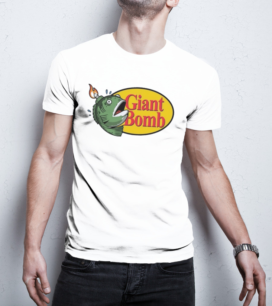 Giant Bomb Fish With Explosive Head T-Shirt
