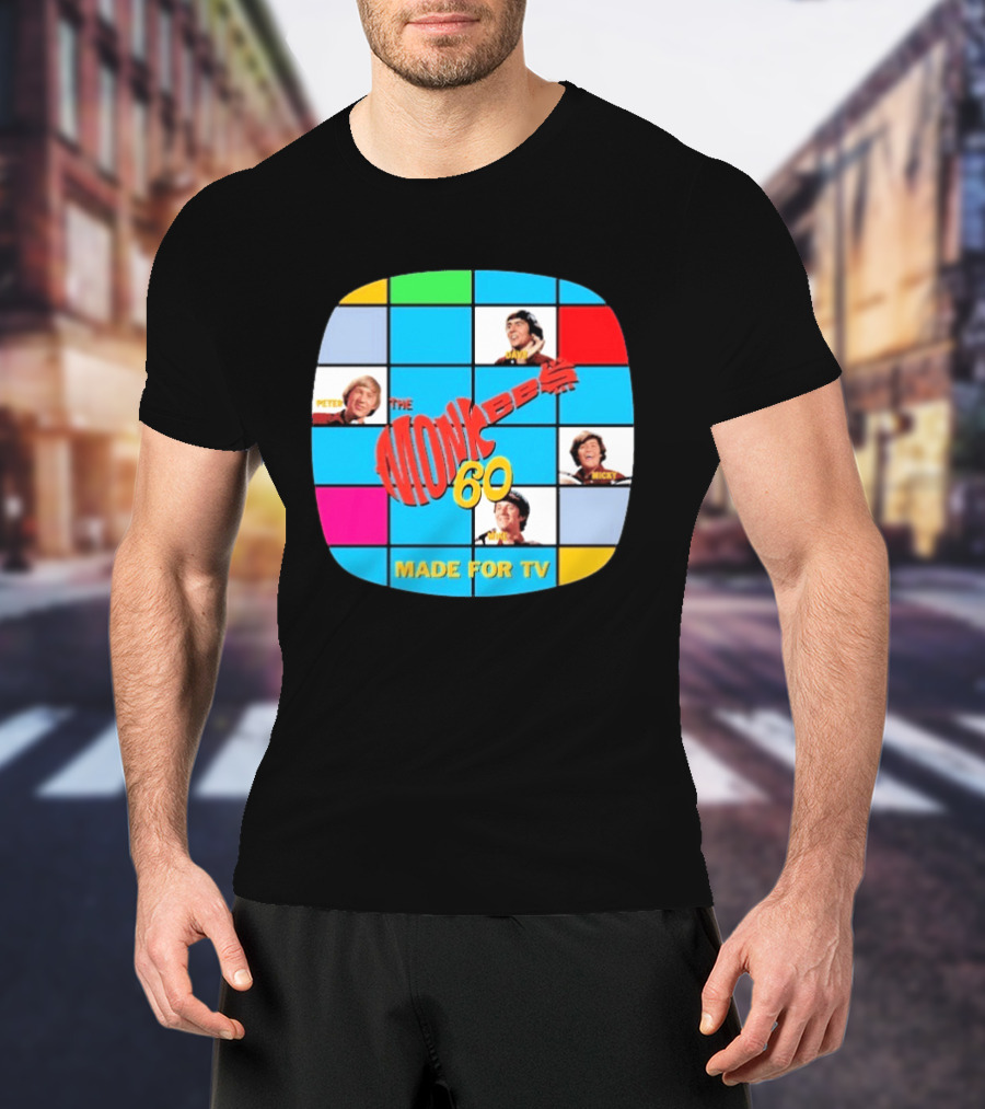 The Monkees 60s TV Show Peter Davy Micky Mike T-Shirt