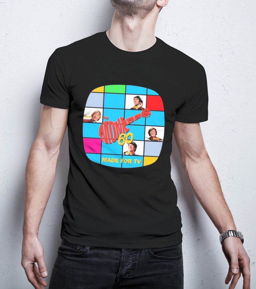 The Monkees 60s TV Show Peter Davy Micky Mike T-Shirt