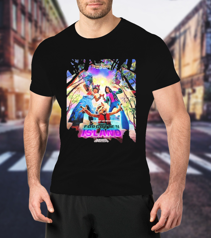 DreamWorks Puss In Boots Forgotten Island No Memory Left Behind In Theaters September 25 2026 T-Shirt