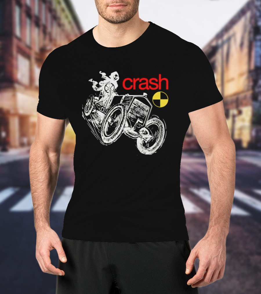 Crash Skeleton Motorcycle Test Dummy T-Shirt
