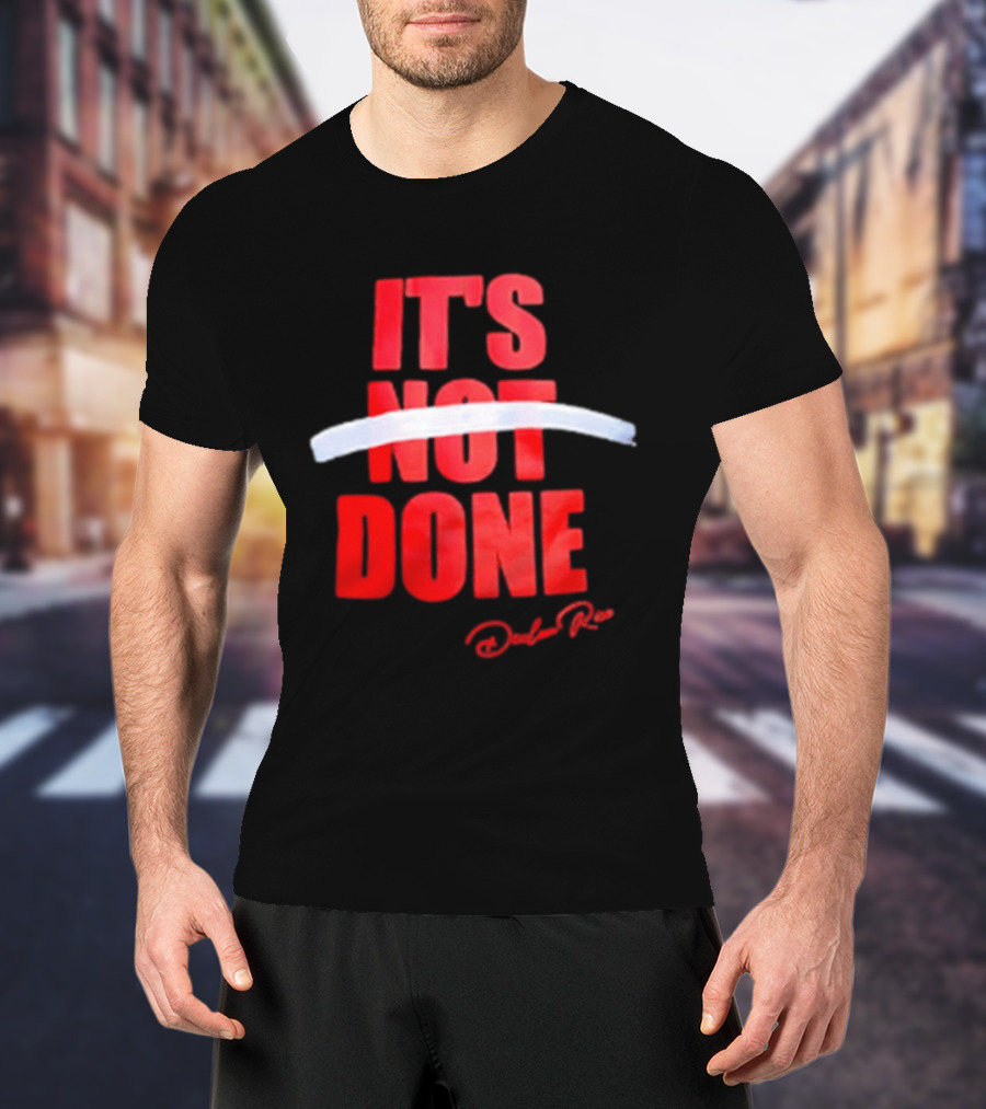 Declan Rice Arsenal FC Premier League Its Not Done T-Shirt