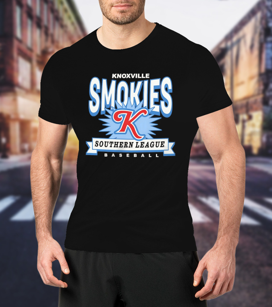 Knoxville Smokies K Southern League Baseball T-Shirt