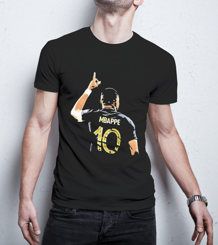 Kylian Mbappe France Number 10 MBAPPE Soccer Football Fan Gear T-Shirt